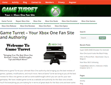 Tablet Screenshot of gameturret.com
